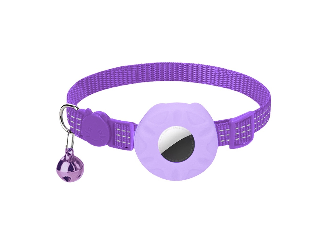 Rastreador Gps Anti-perda, Compatível Android E Apple, Roxo Elysve