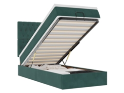 Ottoman Bed, Ottoman Beds Vidaxl Verde Veludo (80 X 200 Cm)