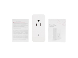 Laxiscreed Mini Tomada Inteligente Sem Fio Com Wi-fi E Controle Por Voz