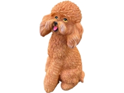 Estátua de Cachorro para Jardim Decoração Externa de Animais, Estatuetas de Cachorro, Escultura, Decoração para Casa, CHABERLU