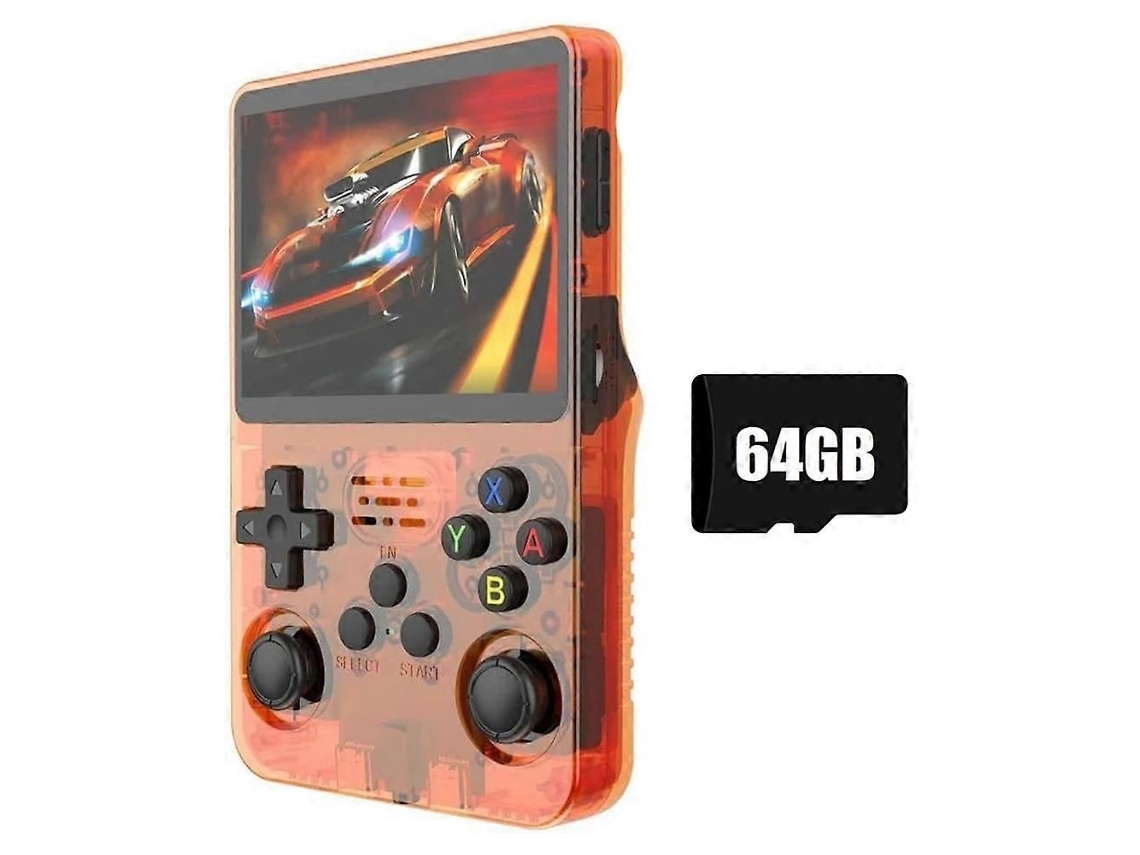 K36s R36s Retro Game Console 64gb Sistema Linux 3,5 Polegadas Ips Tela Wifi Portátil Pocket Player GOKOCO