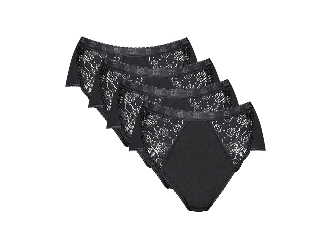 Sous-vêtement Sloggi Chic Midi - Culotte Femme Confort