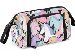 Estojo Grande com Compartimento para Lápis, Material Escolar Preparado Enfermeiras, Estojos Escolares. 24 X 9,