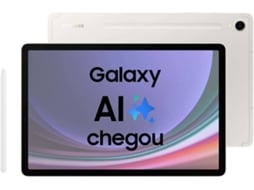 Tablet SAMSUNG Galaxy Tab S9 (11'' - 128 GB - 8 GB RAM - Wi-Fi - Bege)