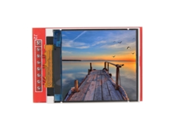 Hkj módulo de Tela Lcd Tft Color 1.44" 128x128 Série Vermelha para 5110/3310