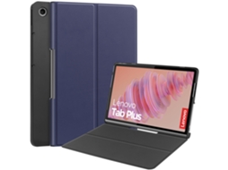 Capa Para Lenovo Tab Plus Tb351fu 2024 Azul Escuro