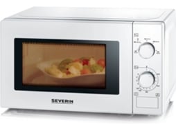 Micro-ondas SEVERIN MW7770 (20 L - Sem Grill - Branco)