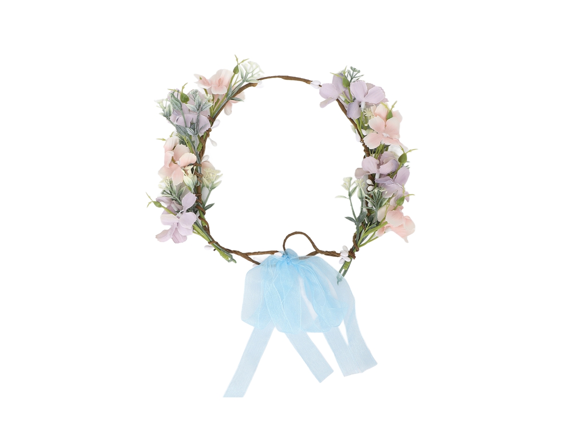 2026 diadema Floral Ajustável com Aparência Elegante e Trabalho Exquisito para Casamentos, Festas e Festivais