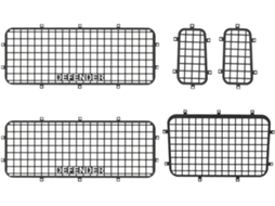Grade de proteção metálica para janela de carro RC SFUSHOS
