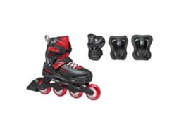 Patina em Linha Fury Combo Vermelho Eu 29-33Rollerblade