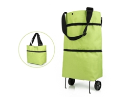 Carrinhos de Compras Dobráveis, Sacolas de Compras Reutilizáveis ​​com Rodas GOKOCO