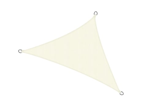 Toldo Solvision Ps9 500X500X700Cm Triangular Creme Pe SOL ROYAL