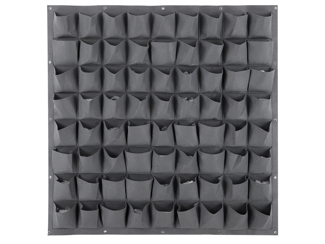 Saco de Planta Vertical com 72 Bolsos para Jardim Indoor e Outdoor