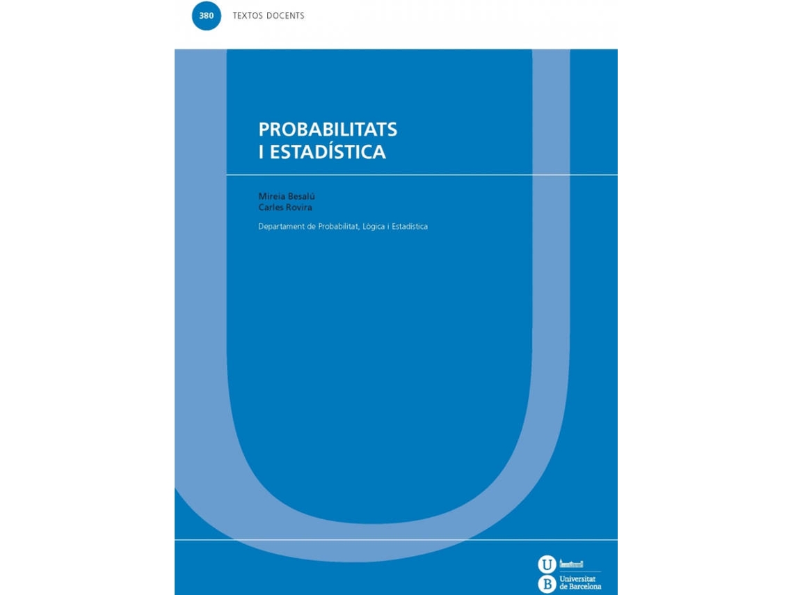 Livro Probabilitats I Estadística de Mireia Mayol