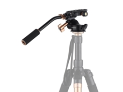 2026 cabezal Fluido Andoer Q08s para Trípode Monopod, Cámara Dslr Ildc, Carga Máx. 6kg, Aluminio, Tornillo 1/4"