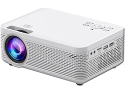 Mini projetor portátil Lyx para celular, compatível com Full HD 1080p, para home theater, pequeno projetor de vídeo