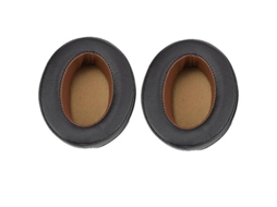 Yuru aurélas de Reposição Compatíveis com Fones de Ouvido Sennheiser Momentum 2.0 Over ear, Couro Proteico, Preto Marrom, 1 Par