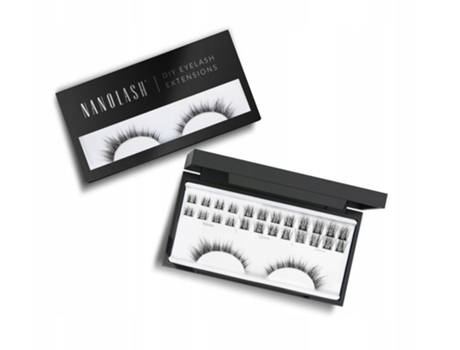 Pestanas Postiças em Clusters para Aplicação em Casa NANOLASH Divine 36 Peças