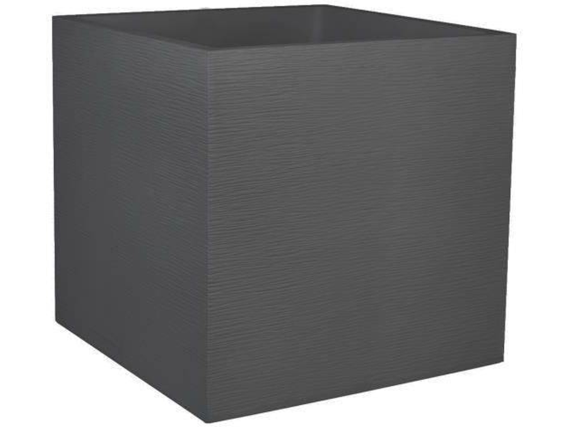 Vaso EDA PLASTIQUE Graphit Square (49,5 x 49,5 x 49,5 cm; 57 L)
