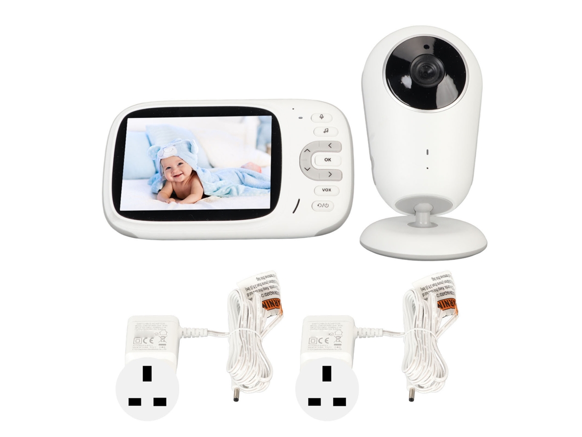 Monitor Bebé 3.2 Polegadas Visão Noturna Interfone