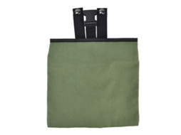 Bolsa de Forrageamento Lona Dobrável Portátil Verde Militar S/MARCA