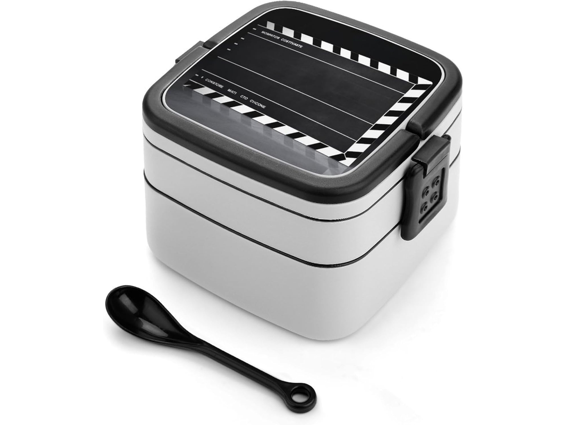 Lancheira Bento Clássica De Grande Capacidade, Dupla Camada, Empilhável, À Prova De Vazamentos, Para Adultos, Removível