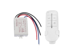 Laxiscreed Interruptor Remoto Sem Fios Para Ac180-240v, 1000w, Fácil De Instalar
