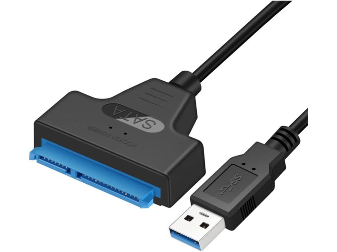 Cabo Adaptador Usb 3 Para Usb 3.0, Compatível Com Ssd/hdd De 2,5 Polegadas