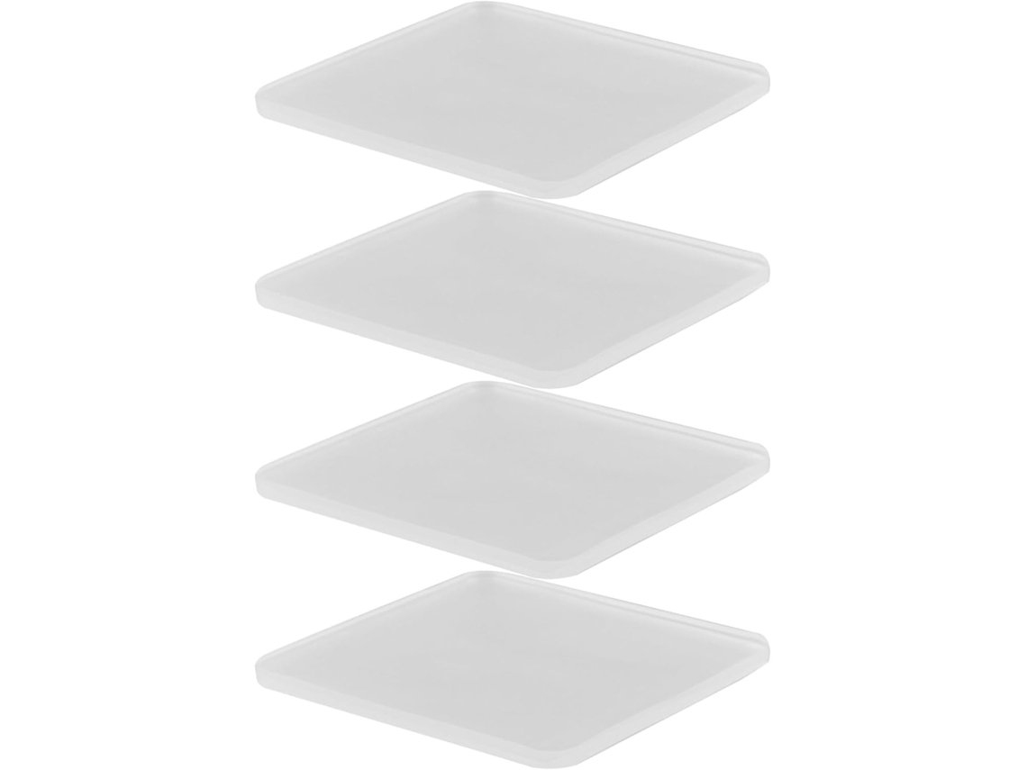 Almofadas Antiderrapantes De Gel Adesivo, 10 Unidades, 5, 7x 5, 7cm, Para Pés De Móveis, Proteção E Redução De Ruído
