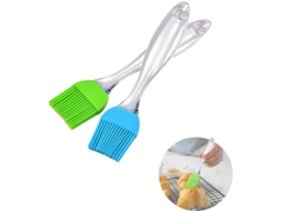 2 Pincéis De Silicone Para Confeitaria - Escova De Grelhador - Para Grelhar, Assar, Mexer E Cozinhar - Azul E Verde