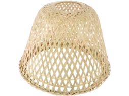 Luminária Suspensa de Bambu Trançado, Elegante, com Design Único e Decorativo, Ideal para Restaurantes e Salas de Estar. SFUSHOS