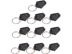 Chaveiros Led Super Brilhantes Feitos De Metal E Plástico, Pacote Com