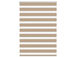 Zebra Blind, Zebra Blinds Vidaxl Marrom Poliéster (105 X 150 Cm)