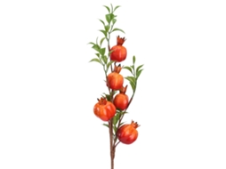 Árvore De Romã Transparente Com Frutos 60cm 48g
