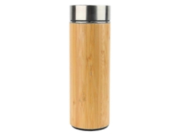 Garrafa Térmica De Bambu Para Chá E Café Quentes, Caneca De Viagem Com Tampa Ly Ebike