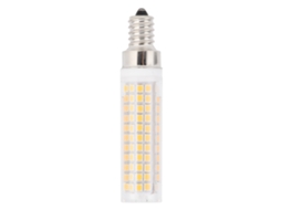 Lâmpada LED Corn E12 regulável 15W 1200lm 136 LEDs 110V para lustre teto parede | S/MARCA