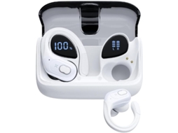 Fones De Ouvido Intra Auriculares Sem Fio Esportivos Com Bluetooth 5 3hd, Cancelamento De Ruído Enc E Microfone, Na Cor