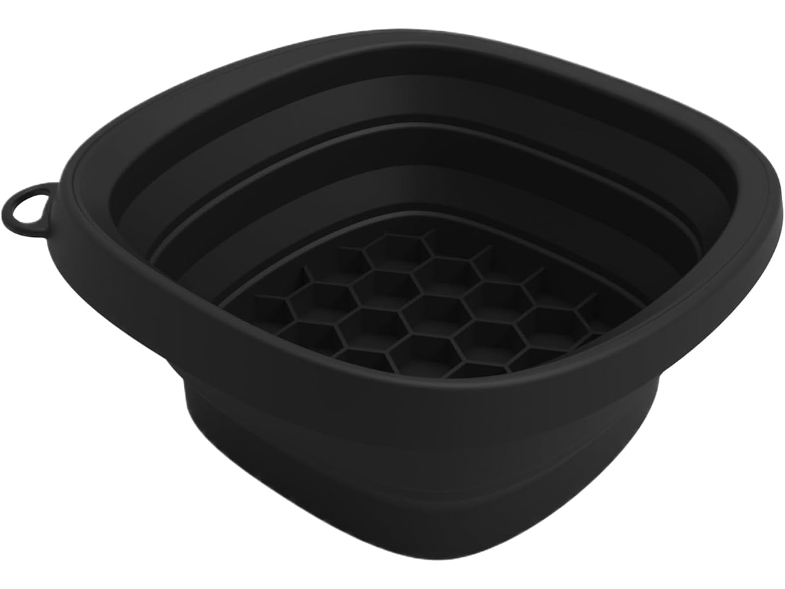 Bacia de Rosto Dobr Vel com Bandeja Gelo Integrada para Camping Recarreg em Silicone Ideal Casa Cozinha e Spa VAYOTOY