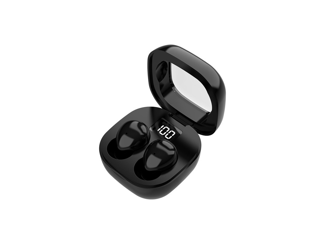 Auriculares Bluetooth com Graves Pesados ​​SHAH ARPAN Negro