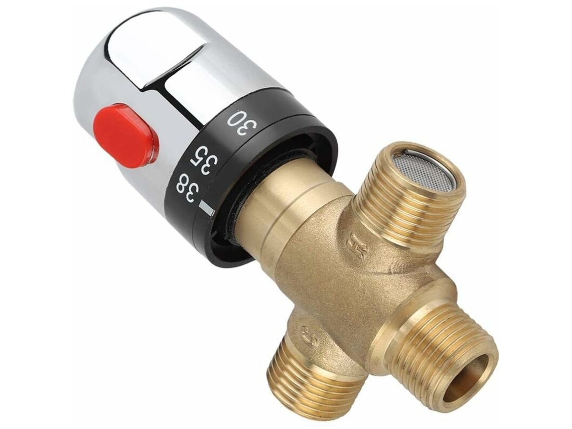 Válvula Termostática Para Tubulação De Água, Usada Para Regular A Temperatura Da Água Do Chuveiro