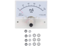 Medidor De Amperagem Cc 85c1-a 0~100ma Com Abs