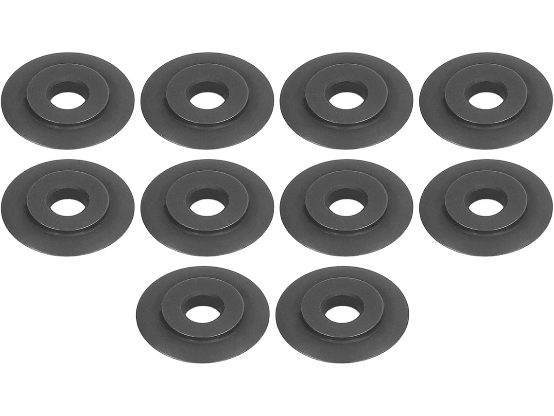 Conjunto De 10 Rodas De Corte Em Plástico E Cobre