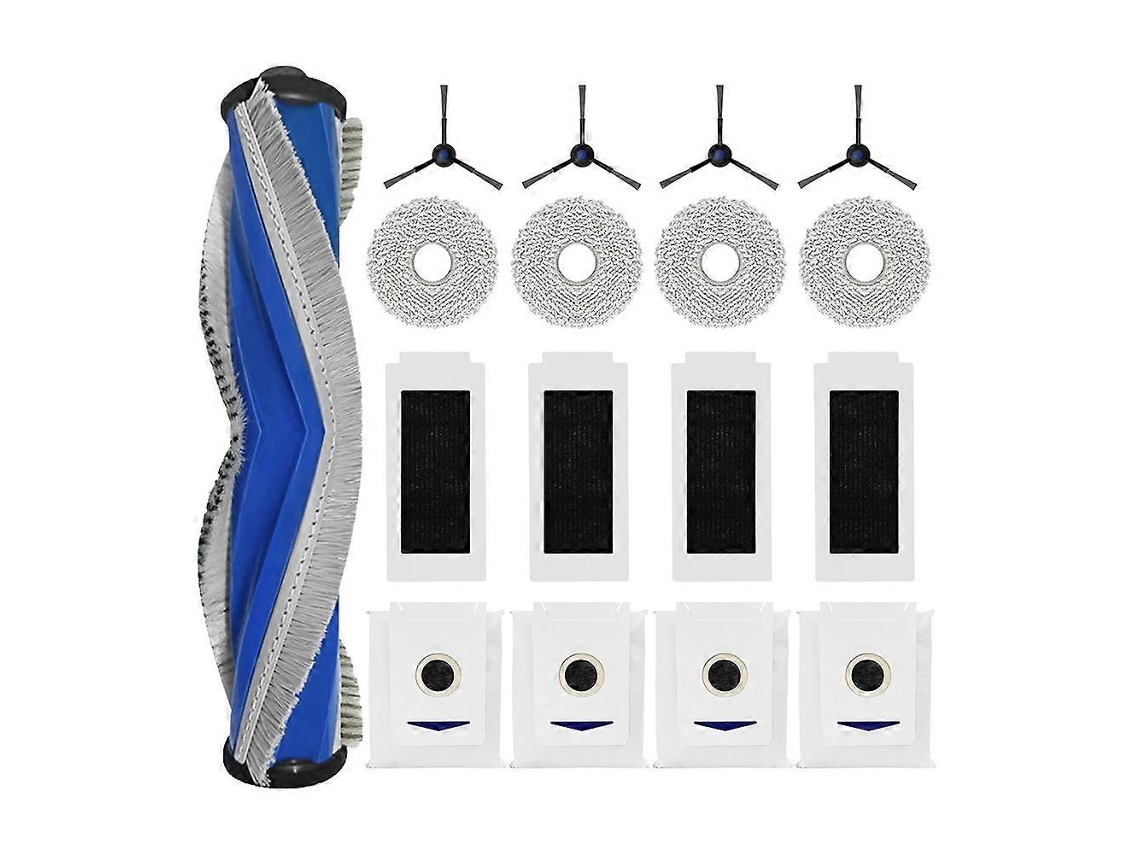 Acessórios Reposição Kit Para T30 Omni, Pro Max - Inclui Escovas, Filtros, Almofadas Esfregão, Pó B