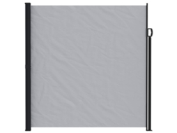 Conjunto 1 Toldo Retrátil Vidaxl Cinzento Poliéster (300 X 200 Cm)