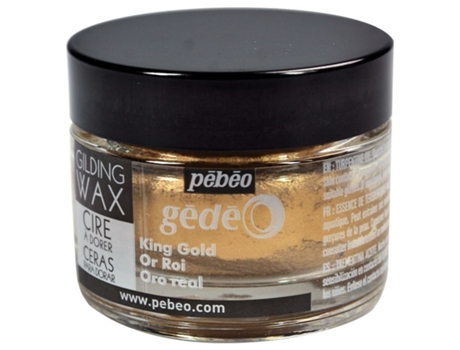 Cera PEBEO para Dourar Qualquer Suporte Ouro 30