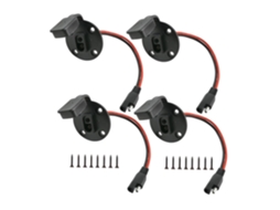 Conector Para Tomada Elétrica Embutida À Prova D'água Sae