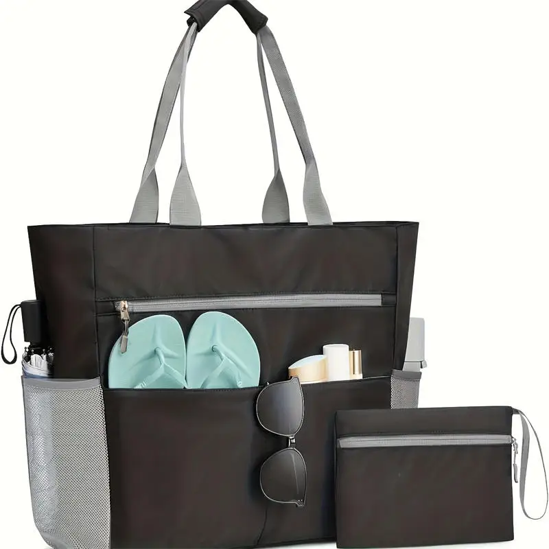 Bolsa de Praia AQUAFORGE impermeável, dobrável, grande capacidade