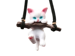 Pingente de Gato Nova Line para carro, decorativo, fofo | S/MARCA