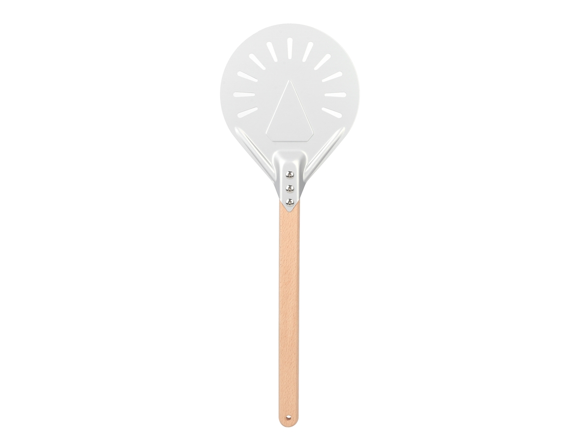 Pá de Pizza 8in com Alça de Madeira Detachável 41cm Antiquente Ferramenta de Cozinha