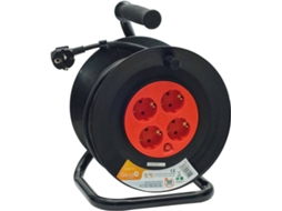 Enrolador de Cabos GARZA 430021 (4 Tomadas - 50m)
